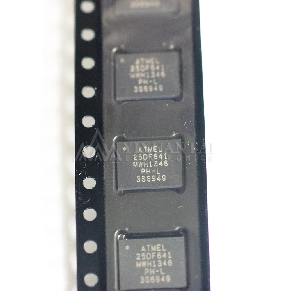 5pcs/Lot New   ORIGINAL  AT25DF641-MWH-T Memory Chip QFN8 25DF641 5pcs lot 100% new em63a165ts 6g tsop 54 32m memory chip sd em63a165 integrated circuit