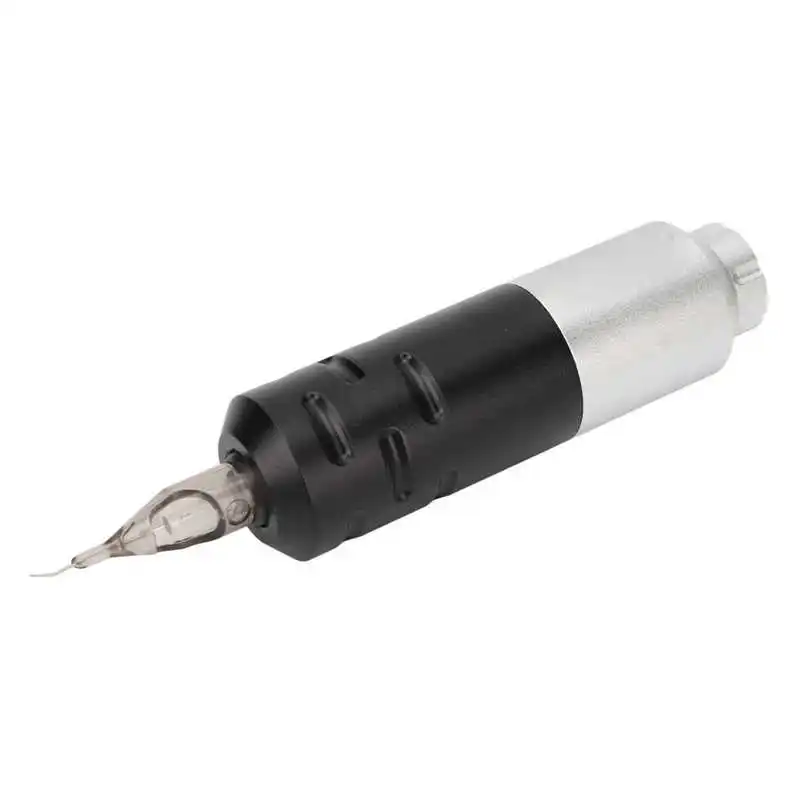 

Tattoo Machine Set Silver Tattoo Machine Pen Red Wireless Power Supply Tattoo Machine Kit with Clip Cord