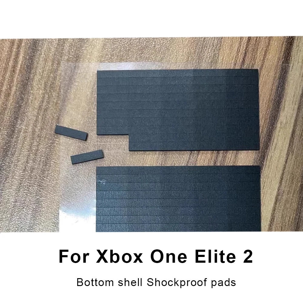 JCD 1Pair Shockproof pads for Xbox Series X/S Back Shell LT RT Rubber Pads for Xbox One Slim Elite 2 Gamepad Shock Absorbers Pad