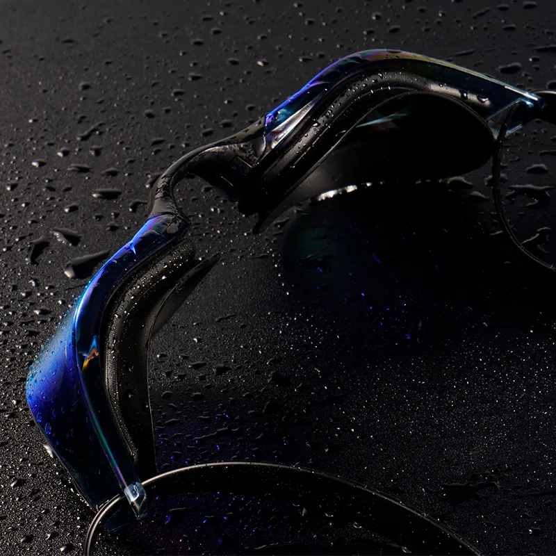 Professional high-definition racing anti-fog waterproof goggles can adjust the size of the bridge of nose and fit comfortabl swimming goggles