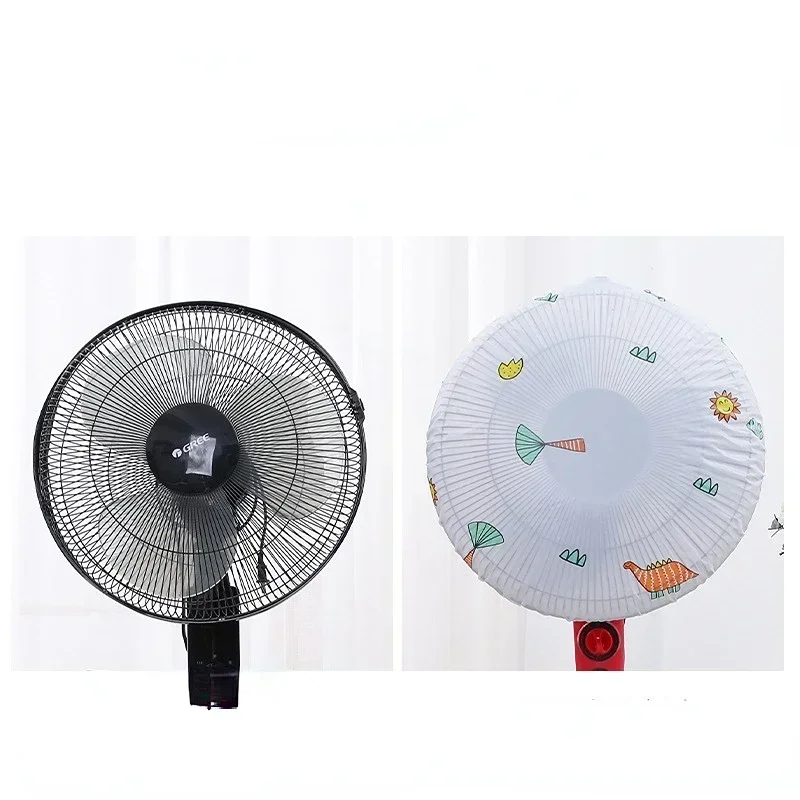 Two Style Washable Fan Sleeve Waterproof Dustproof Protective Standing Round Electric Cover Pedestal Stand Fan Floor