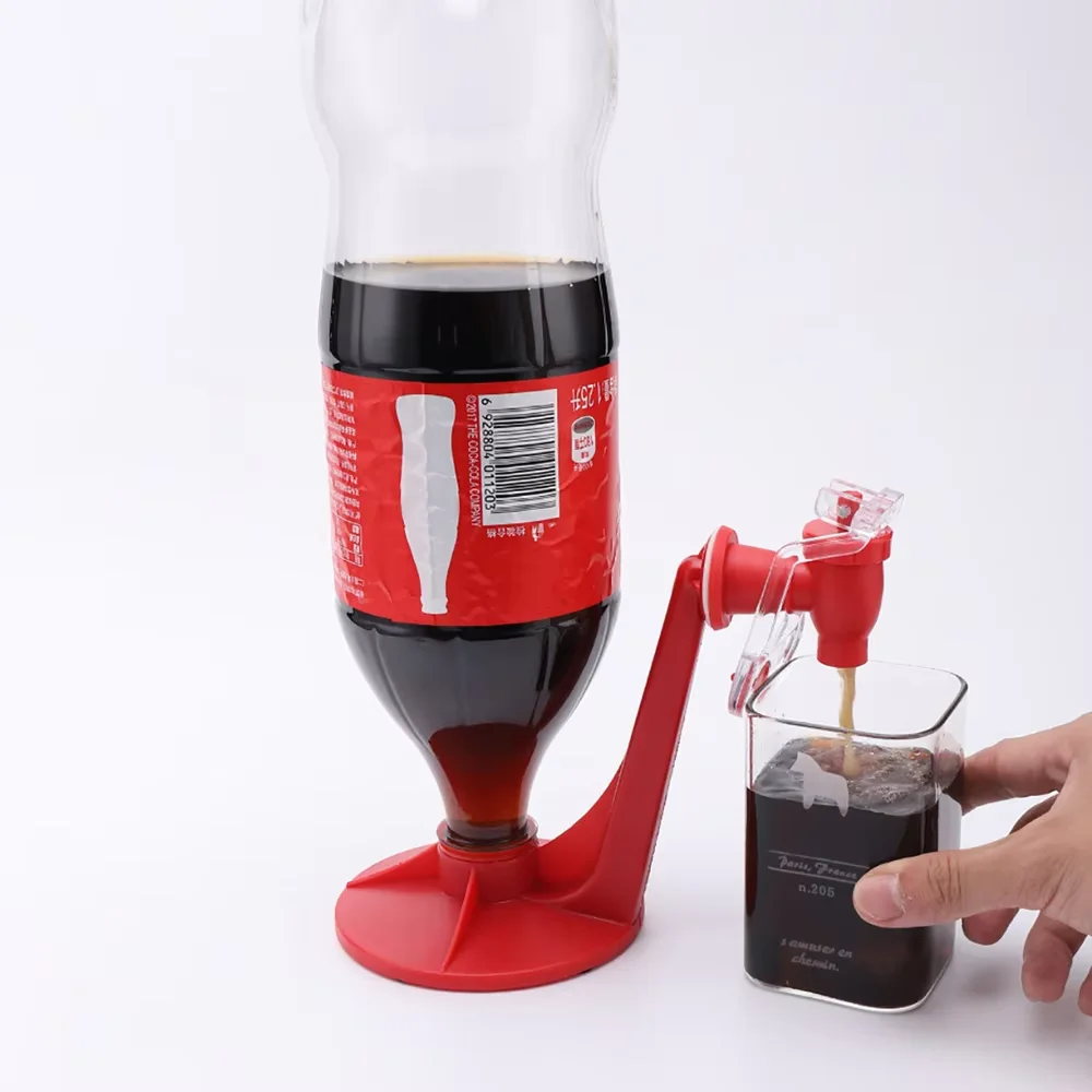 originality Inverted Water Dispenser Cola Drink Bottle Hand Pressure Switch Pump Water Dispenser Home Drinking Kitchen Tools