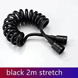 Handheld Water Bidet Sprayer with Flexible Hose (Black 2M)
