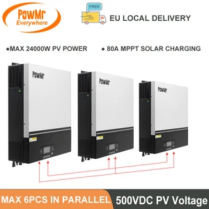 Image for PowMr 3 Phase 24000W 230V 48Vdc Max PV 500Vdc with 
