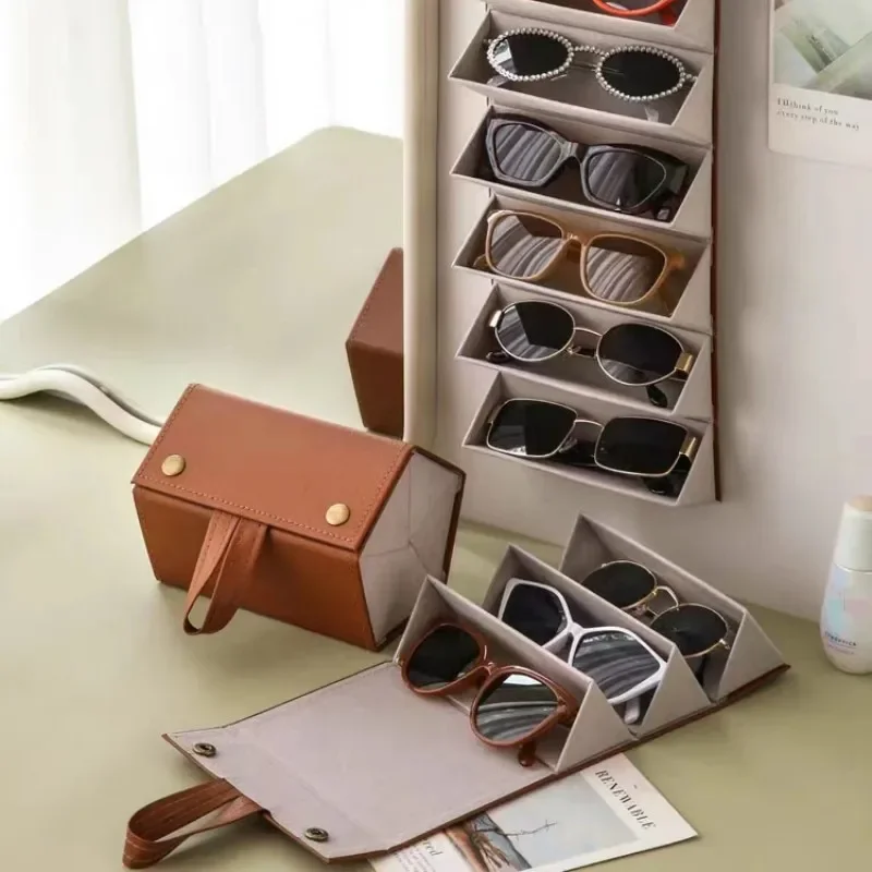 8 Slot Imitation Leather Eyeglass And Sunglasses Store Storage Box With  Window Display Organize Your Glasses With Ease From Plpaa, $18.42 |  DHgate.Com