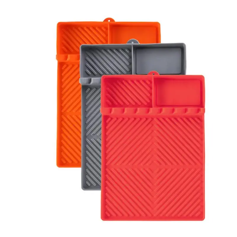 

Шпатель для гриля, многоразовый силиконовый антипригарный коврик для приготовления барбекю