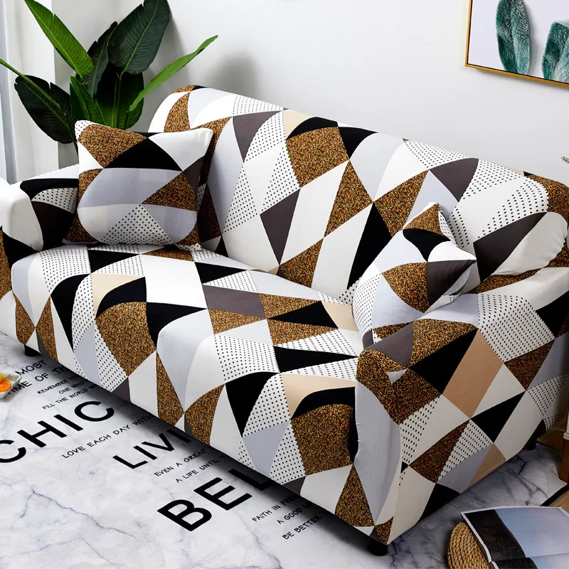 

10 High-end modern simple living room universal elastic sofa cover