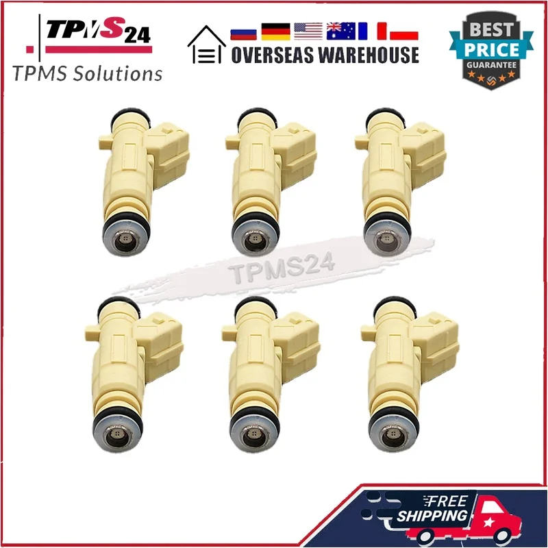 

For Porsche 911 Porsche Boxster 6PCS Fuel Injectors 0280156053