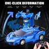 2 in 1 Remote Control Cars RC Transforming Robots Car Models Outdoor Remote Control Sports Deformation Car for Kids Boys Toys 3