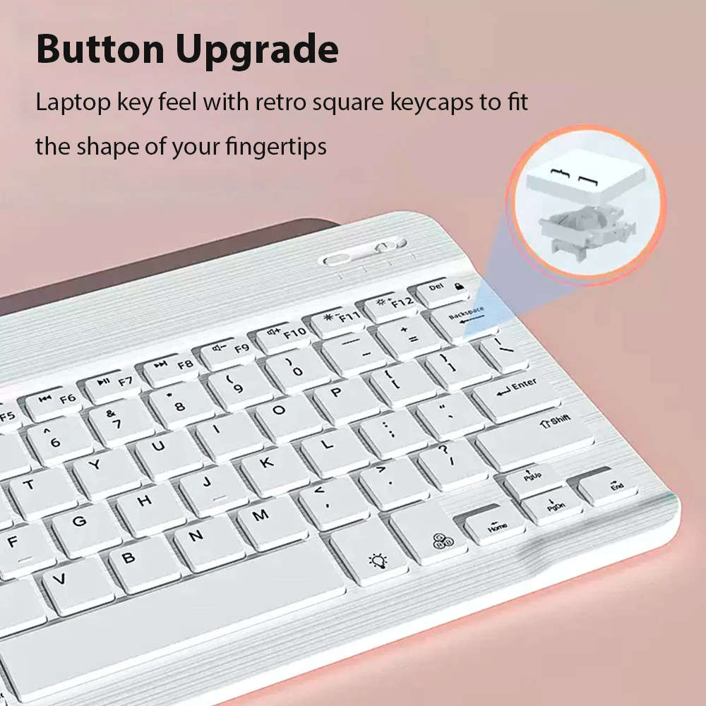 Mobile Phone Tablet Keyboard For Android IOS Windows Bluetooth Wireless Keyboard Tablet Accessories Plurilingual Mini