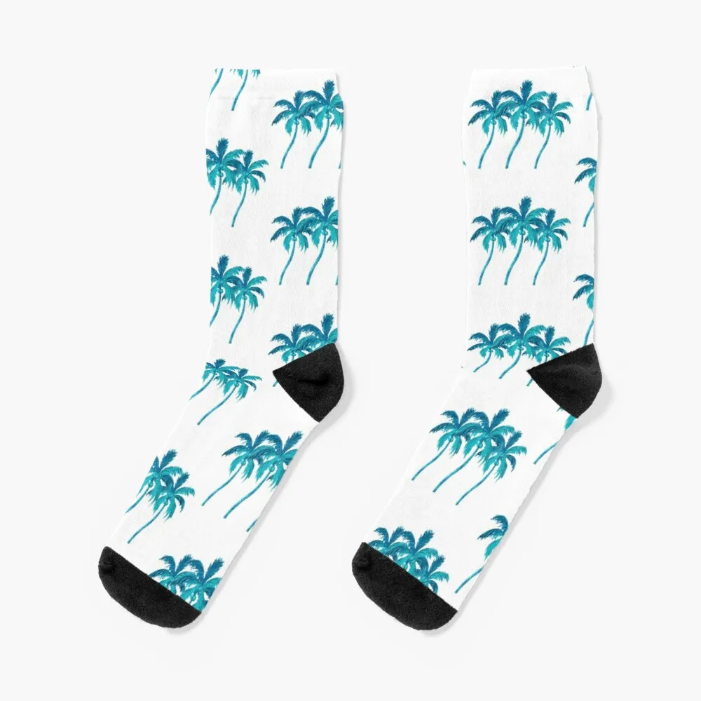 

Three Coconut Palm Trees Socks