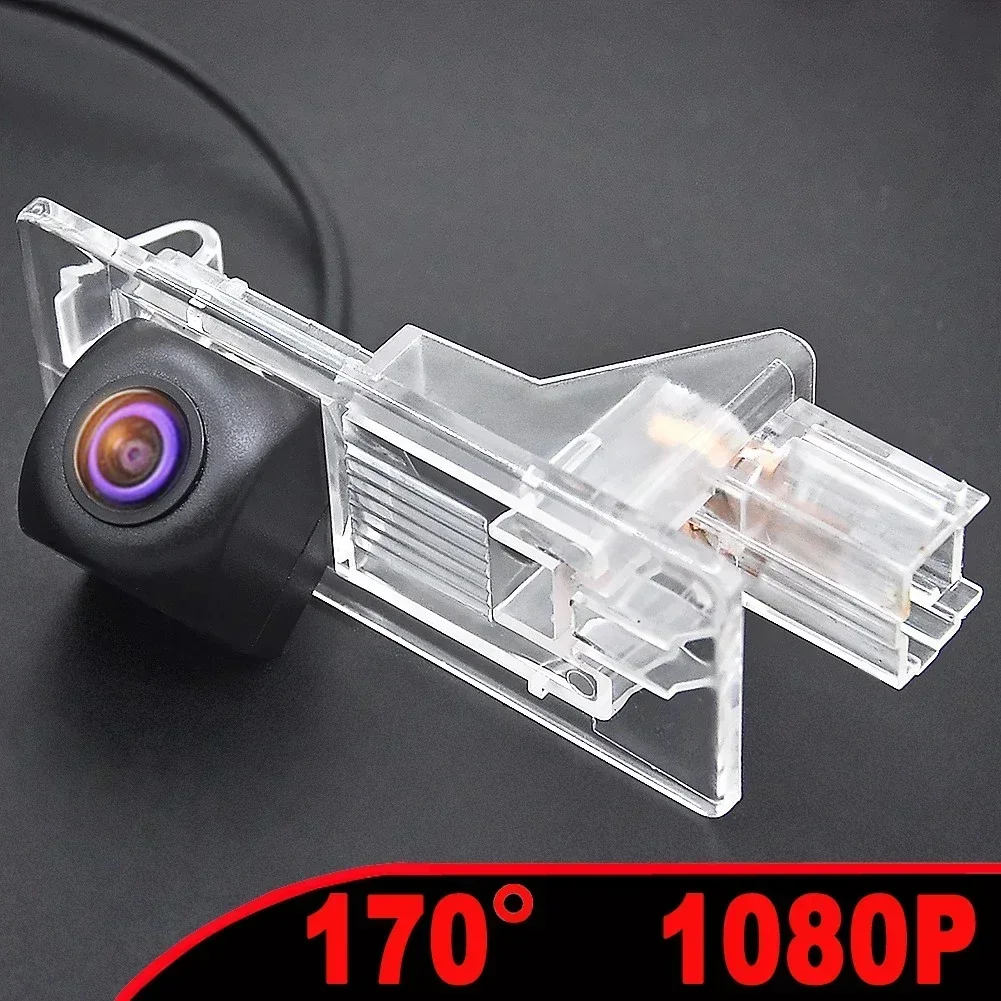 170 ° HD AHD 1080P 어안렌즈 후방카메라 야간주차 보조 시스템 카메라 (르노 플루언스/르노 클리오 4 2014 2015용)