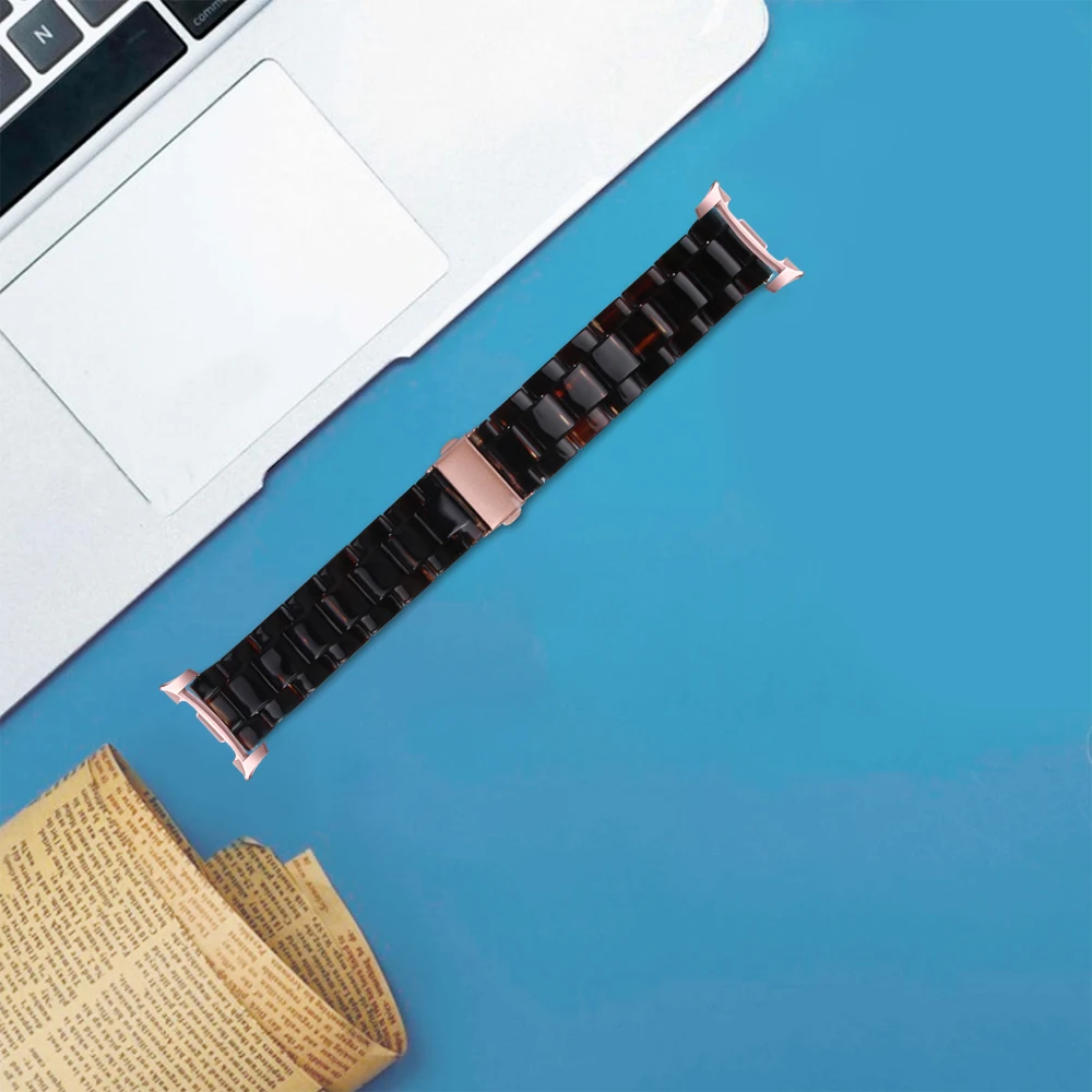 Seamless Resin Strap Bracelet for Smartwatch Wristbands