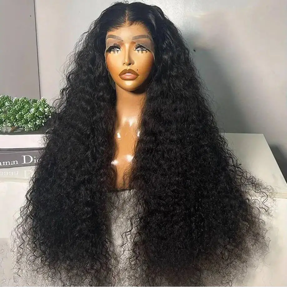 soft-26-“-long-kinky-curly-natural-black-180density-lace-front-wig-for-women-babyhair-preplucked-heat-resistant-glueless-daily