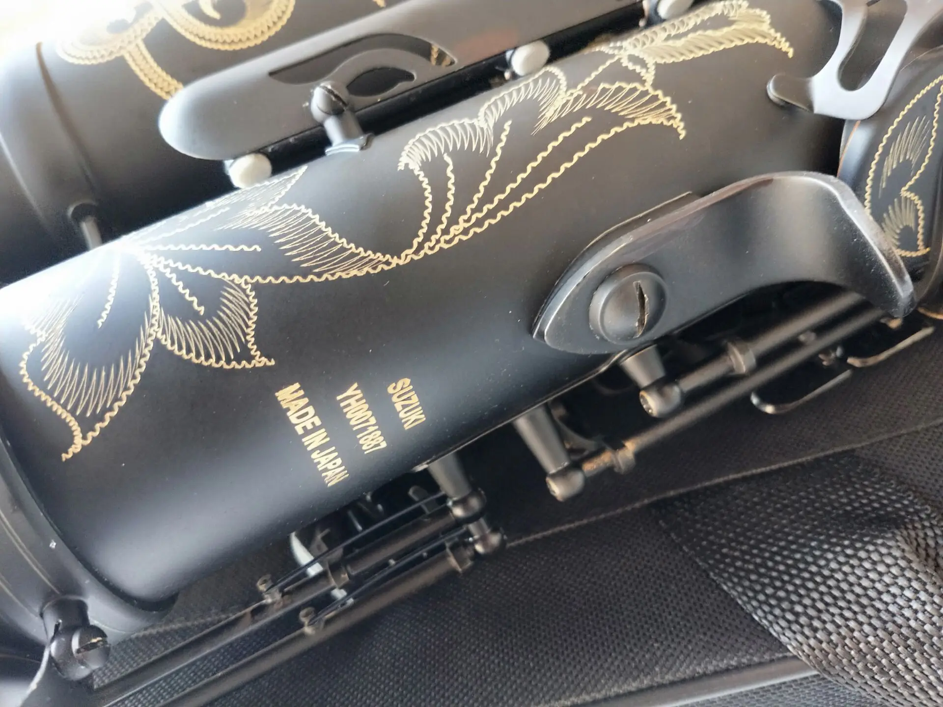 Tenor brand Black Gold Suzuki Tenor saxophone Sax Top professional Musical instrument With Case