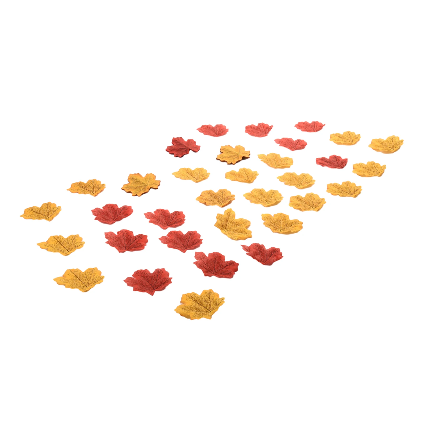 100/200pcs Herbst Ahornblatt fallen gefälschte Seiden blätter Handwerk Hochzeits feier Dekor für zu Hause Hochzeits feier Weihnachts dekoration 8*8cm – Detail 12