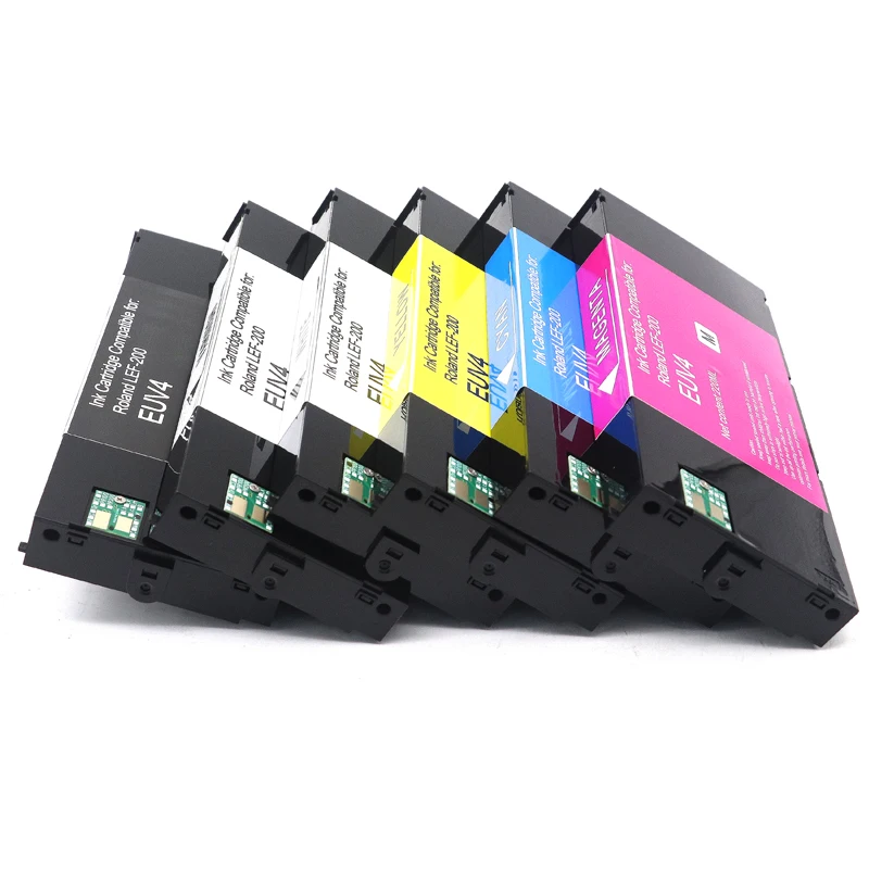 ECO-UV UV 잉크 카트리지, 롤랜드 LEF-20 LEF-10 LEF-12 LEF-300 LEC-330 LEC-300 LEC540 프린터용, EUV2, EUV3, EUV4, EUV5, 220ml
