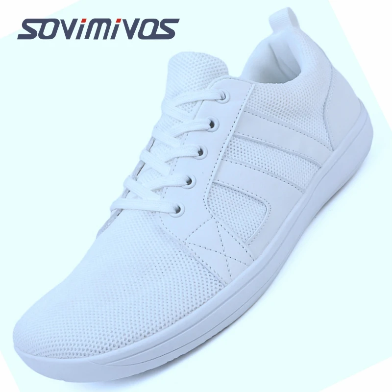 

Mens Barefoot Shoes Zero Drop Minimalist Running Wide Toe Box Shoe Tennis Walking Shoes Breathable Wide Width Sneakers for Women