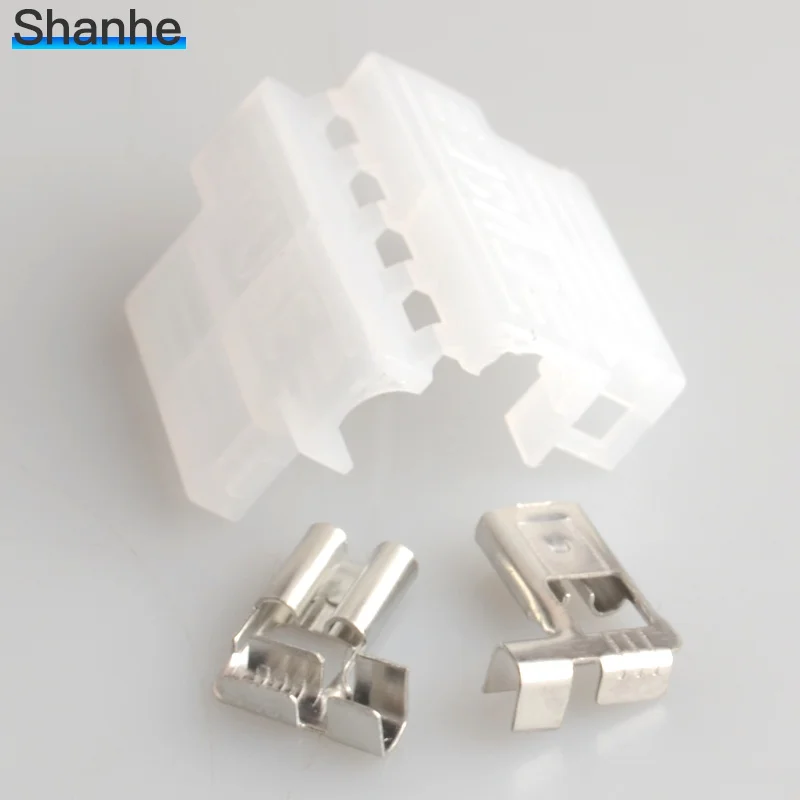 10PCS Auto Standard Middle Fuse Holder with terminales glass tube fuse holder,dc fuse holder