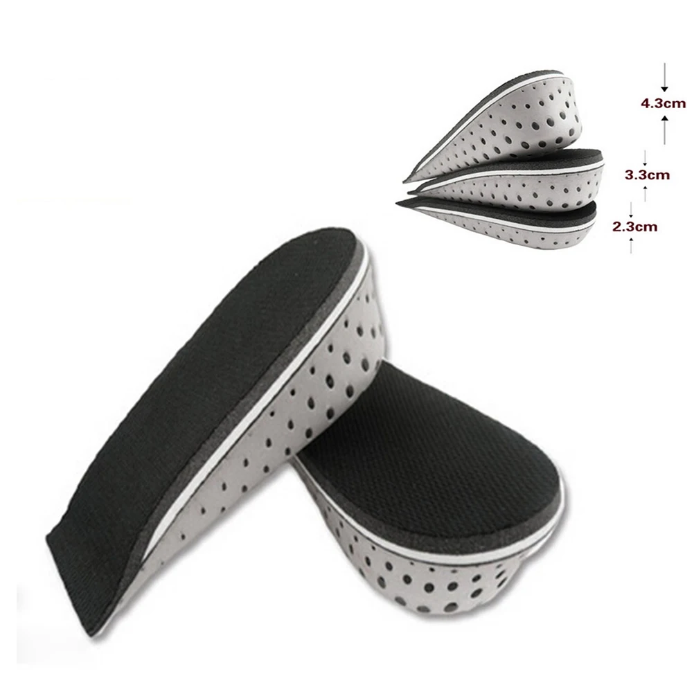 

Стельки унисекс для увеличения роста, мягкие ортопедические вставки из пены, поддержка свода стопы, для мужчин и женщин