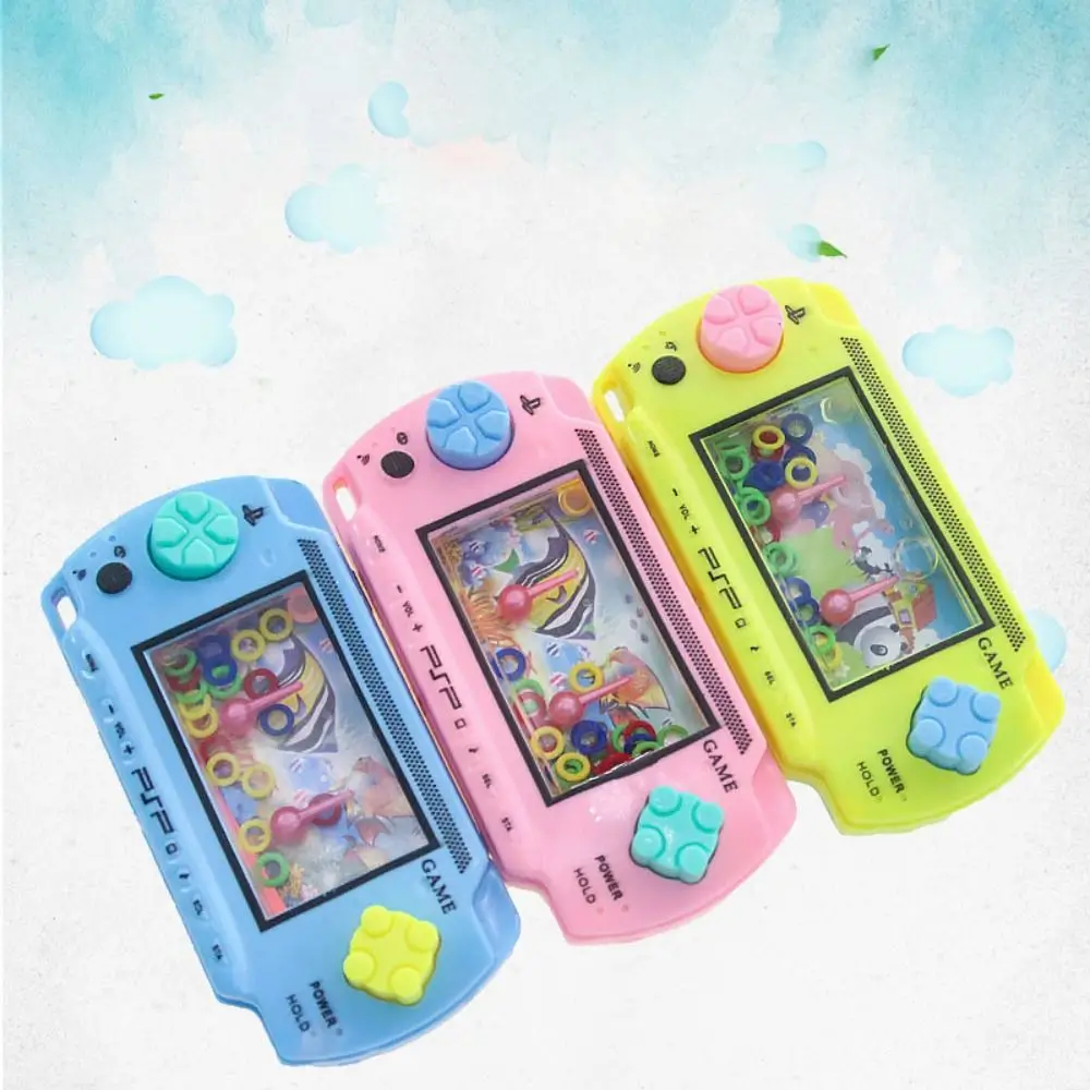 Thinking Ability Water Ring Game Machine Gift Parent-Child Interactive Child Handheld Water Game Classic Retro Water Ring 5