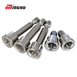 PH2 Bit Set For Plasterboard Wood Board 25mm 50mm Depth Stop Limit Cross Screwdriver Tips Weak Magnetic Phillips Head