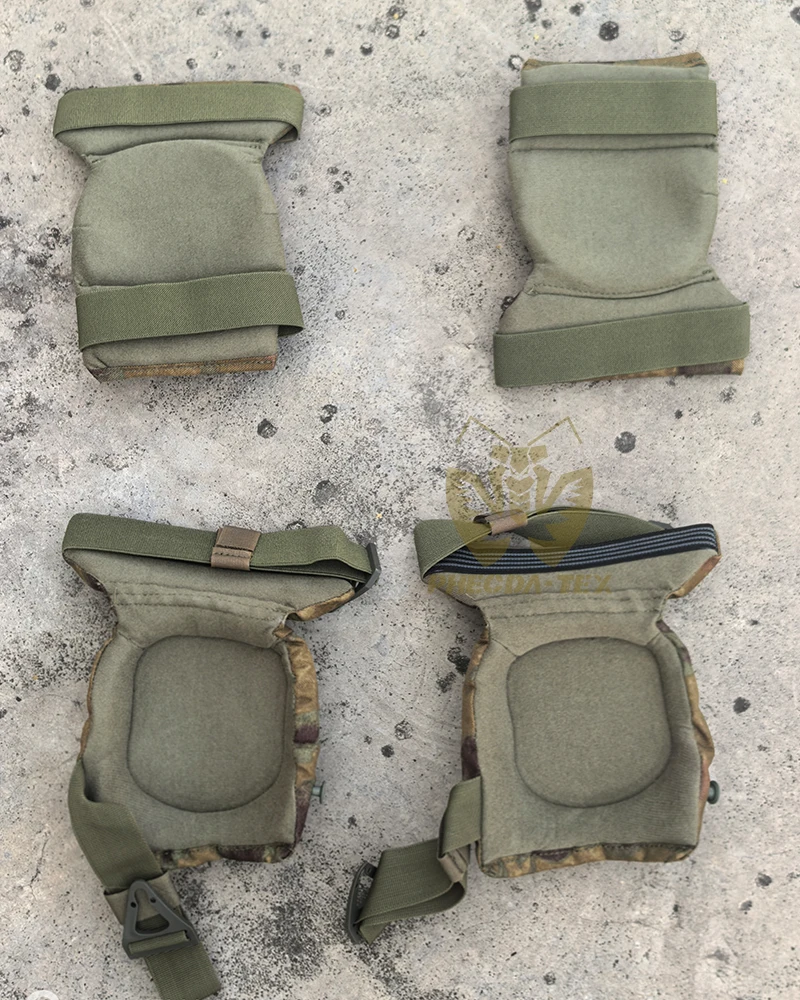 4-teiliges Set Taktisches Training Bekleidungszubehör Schutzausrüstung Knie-Ellenbogenschützer – Detail 30