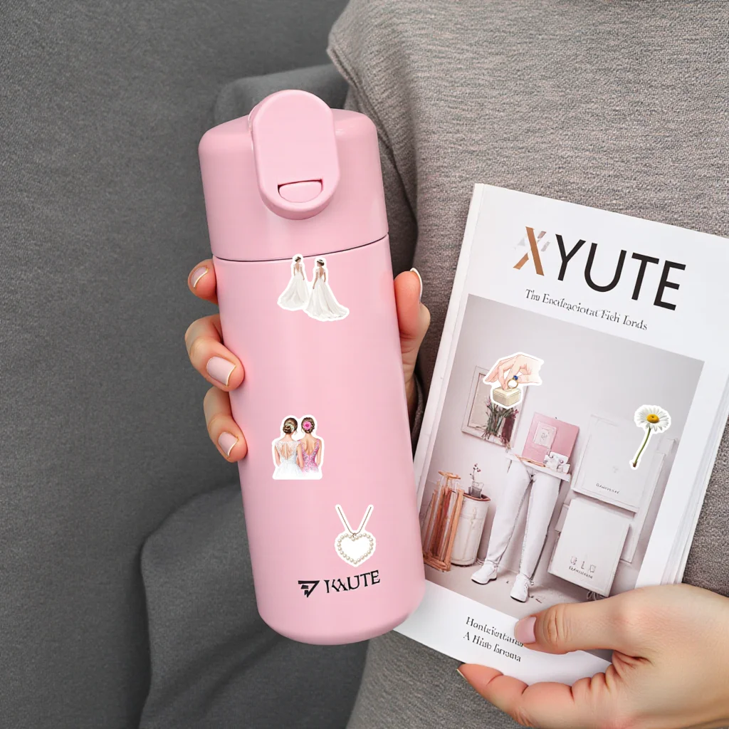 35pcs 로맨틱 웨딩 스티커 사랑스러운 로맨스 로맨틱 스티커 웨딩 스티커 기타 DIY 스케이트 보드 노트북 수하물 DIY