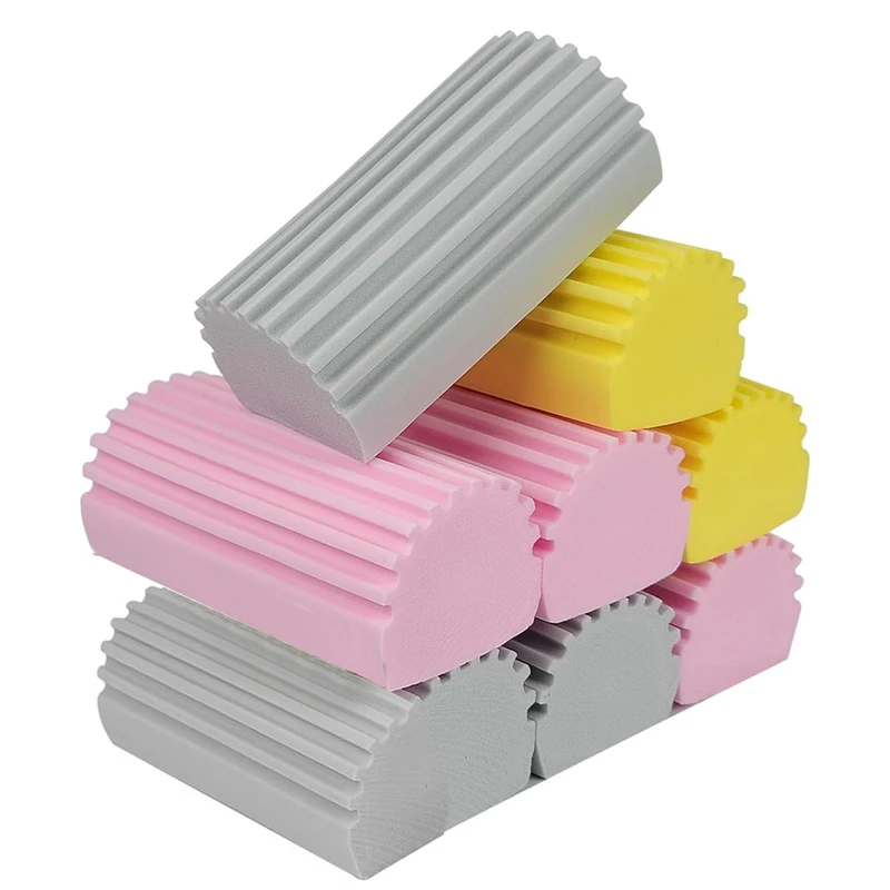 

10Pack Sponge Cleaning Brush For Housekeeping,Dish,Blinds, Glass,Baseboards,Vents