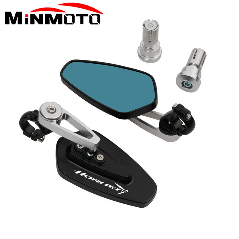 혼다 CB750 CB 750 호넷 2023 용 오토바이 핸들 바 엔드 백미러, 7/8 인치, 22mm, YZFR1, YZFR3, YZFR6, YZFR15