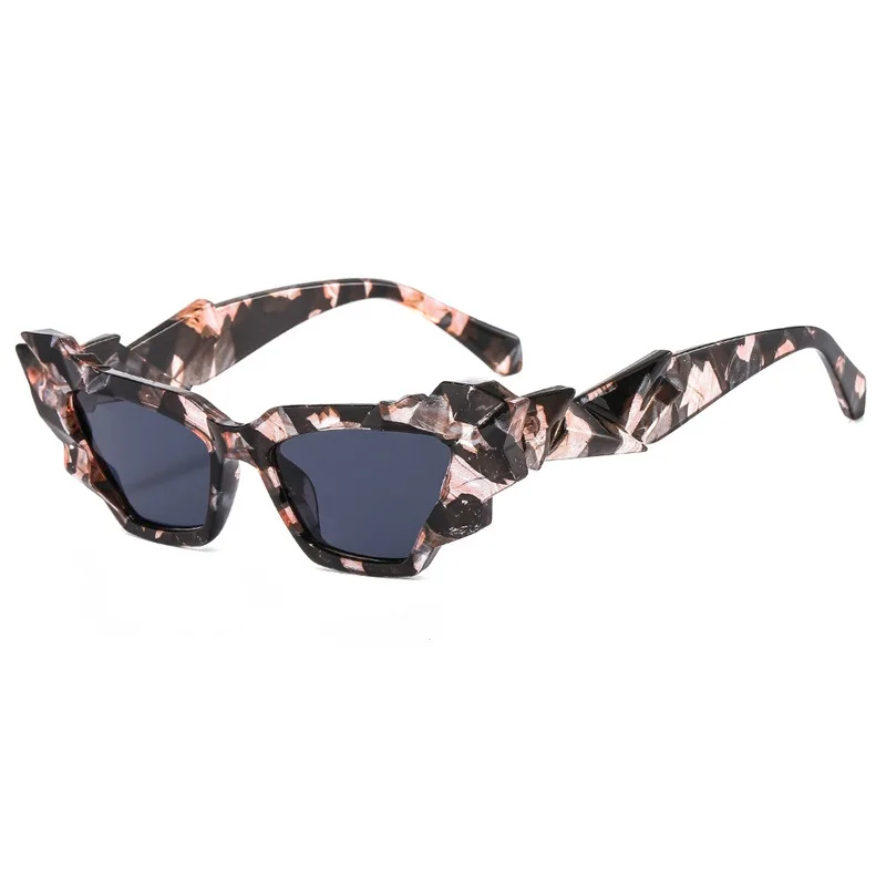 

Exaggerated Irregular Frame Punk Sunglasses Women Classic Sun Glasses Ladies Brand Personalized Designer Shades Eyewear UV400