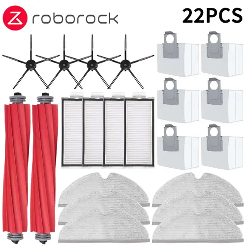 Roborock Q7 Max / Q7 Max+ / Q7 Plus / T8 Hepa Filter Robot Vacuum Cleaner Spare Parts Main Side Brush Mop Cloth Dust Bag - Image 19