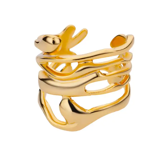 Bagues en acier inoxydable pour femmes, tendance 2026, couleur or, double perle, bague à boule, bijoux esthétiques de mariage, cadeau pour couple, anillos