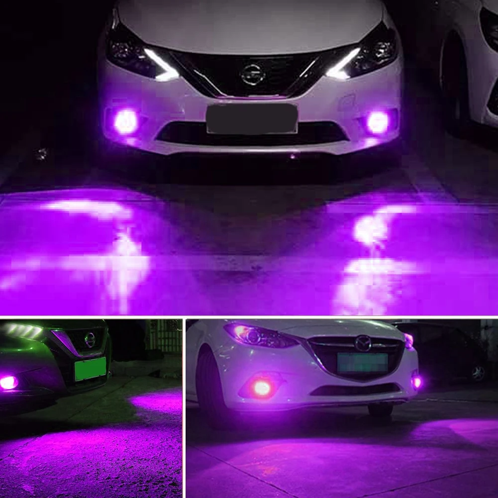 2Pcs H8 H11 7.5W Car Light Source 12V Car Fog Lights Bulb Lamps LED Car