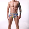 New Soft Breathable Ice Silk Mesh boxers Hombre Home Wear Hommes Sexy Underwear men Boxers Solid Comfortable Shorts 4