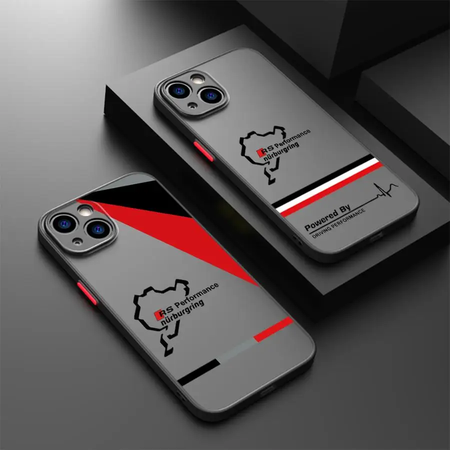Sports Au-RS Power DI Matte Black Edge Phone Case