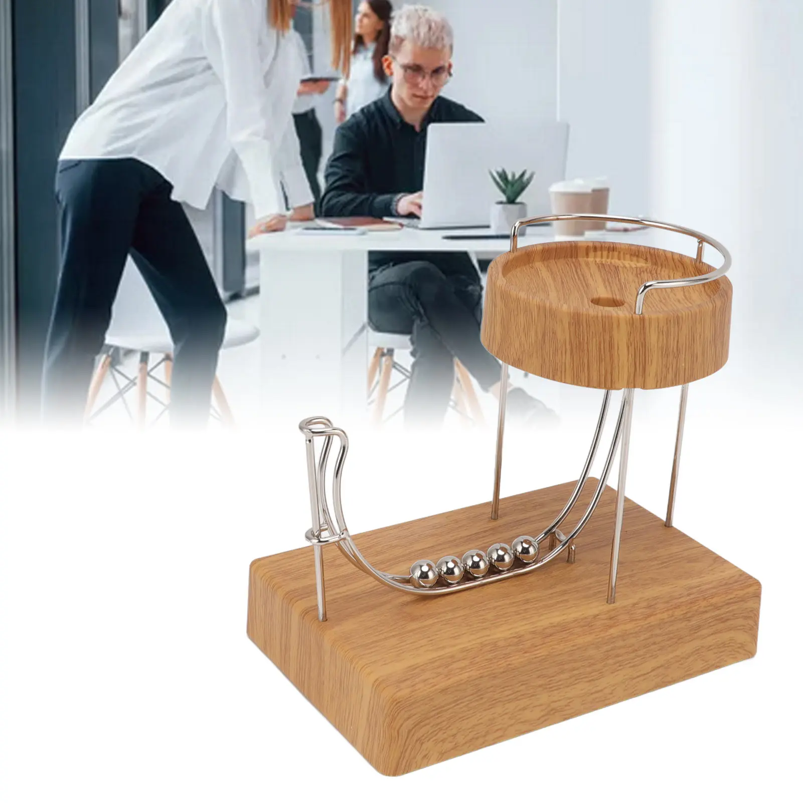 Desk Perpetual Motion Machine Perpetual Motion Machine Desk Educational Touch Switch Low Noise Stress Relief Desk