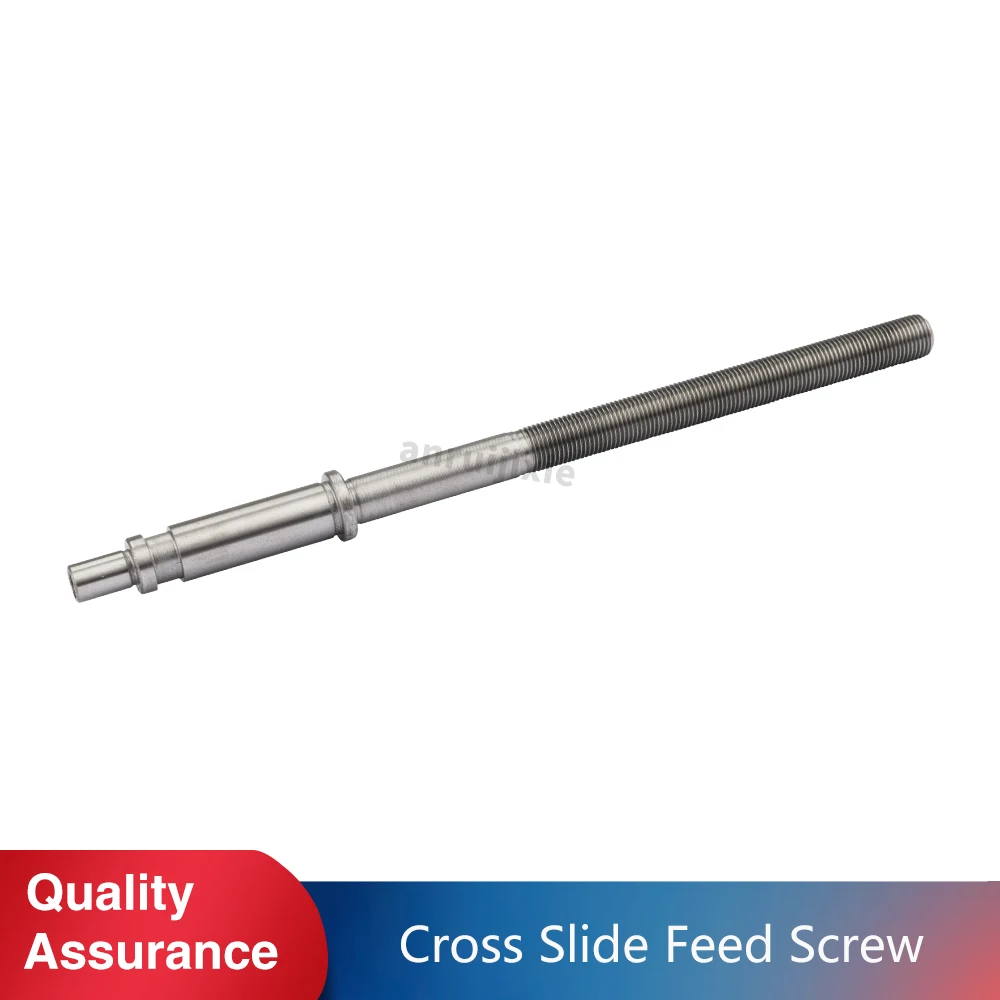 Cross Slide Feed Screw - Metric SIEG SC2-038 Accessories 8mm x 82mm 10x120mm extruder micro screw throat feed rod feed rod ceramic mud powder 3d printer accessories