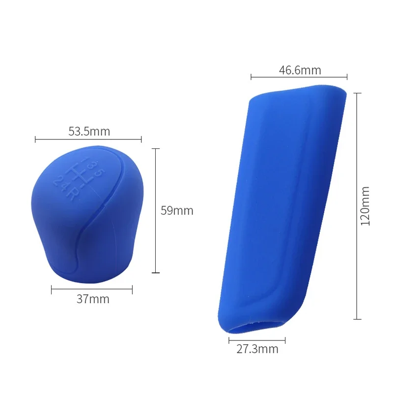Hand Brake Cover Universal Anti-slip Car Handbrake Cover Manual Gear Knob Cover Easy To Clean Abrasion Resistant Scratch Resistant Auto Parts