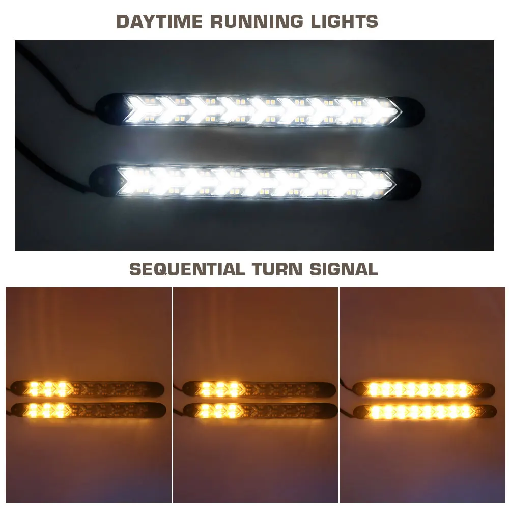 9LED ڵ ְ , HID DRL   õ, Ȱ, 6000K ȭƮ ڹ  Ʈ , 12V, 2 