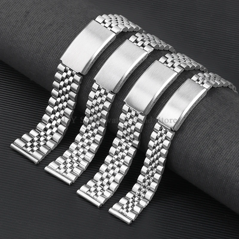 Premium Stainless Steel Sport Wristband Replacement - Men's Bracelet, Various Sizes Available