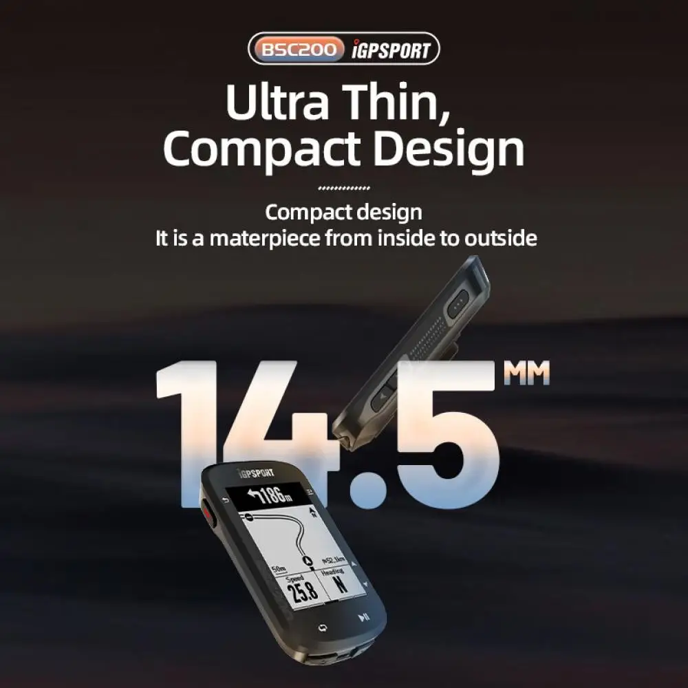［iGPSPORT］BSC200　BIKE SMART COMPUTER S0748edf45a5046b2aa51b506f1d24