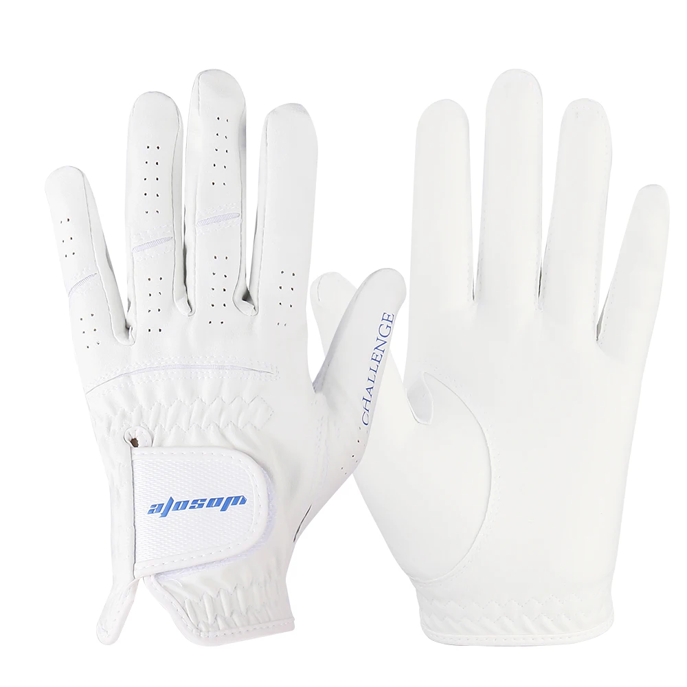 1Pc Left Hand Men’s Golf Glove Anti-Slip Nanoscale Cloth With Breathable Airhole,Fits For All Weather 2