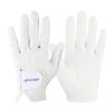 1Pc Left Hand Men’s Golf Glove Anti-Slip Nanoscale Cloth With Breathable Airhole,Fits For All Weather 2