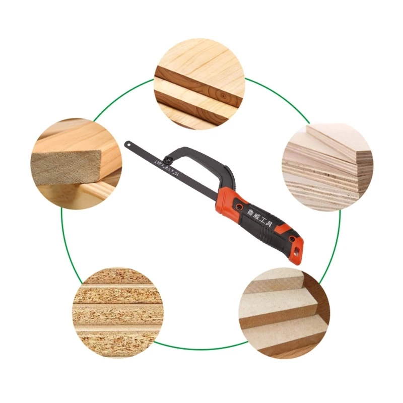 Aluminum Frame Hack Metal Cutter Hand Hacksaws for Woodworking Camping Gardening Hunting Metal Hacksaws Dropship 6