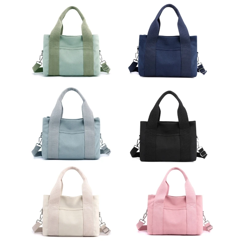 Versatile Shoulder Bag for Women Convenient and Practical Canvas Handbag