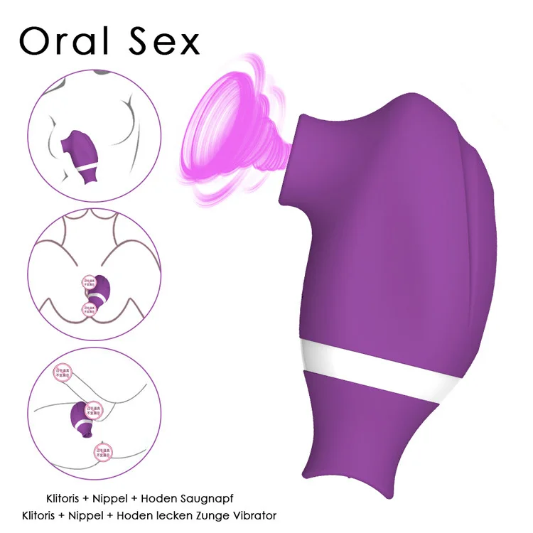 Powerful Sucking & Vibrating Clitoris Massager For Women_voghion.com