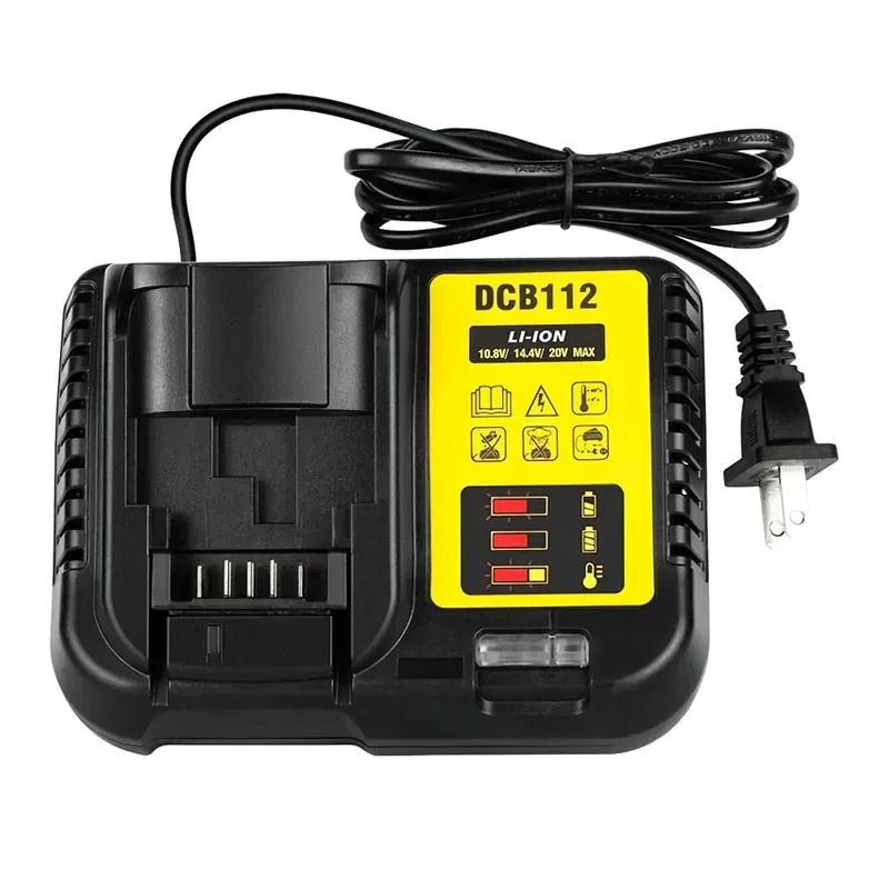 Battery charger DCB200 DCB101 DCB115 DCB107 DCB105 DCB140 DCB118 DCB102 DCB104 DCB112 Li-Ion Battery Charger For Dewalt 10.8V 12V 14.4V 18V 20V