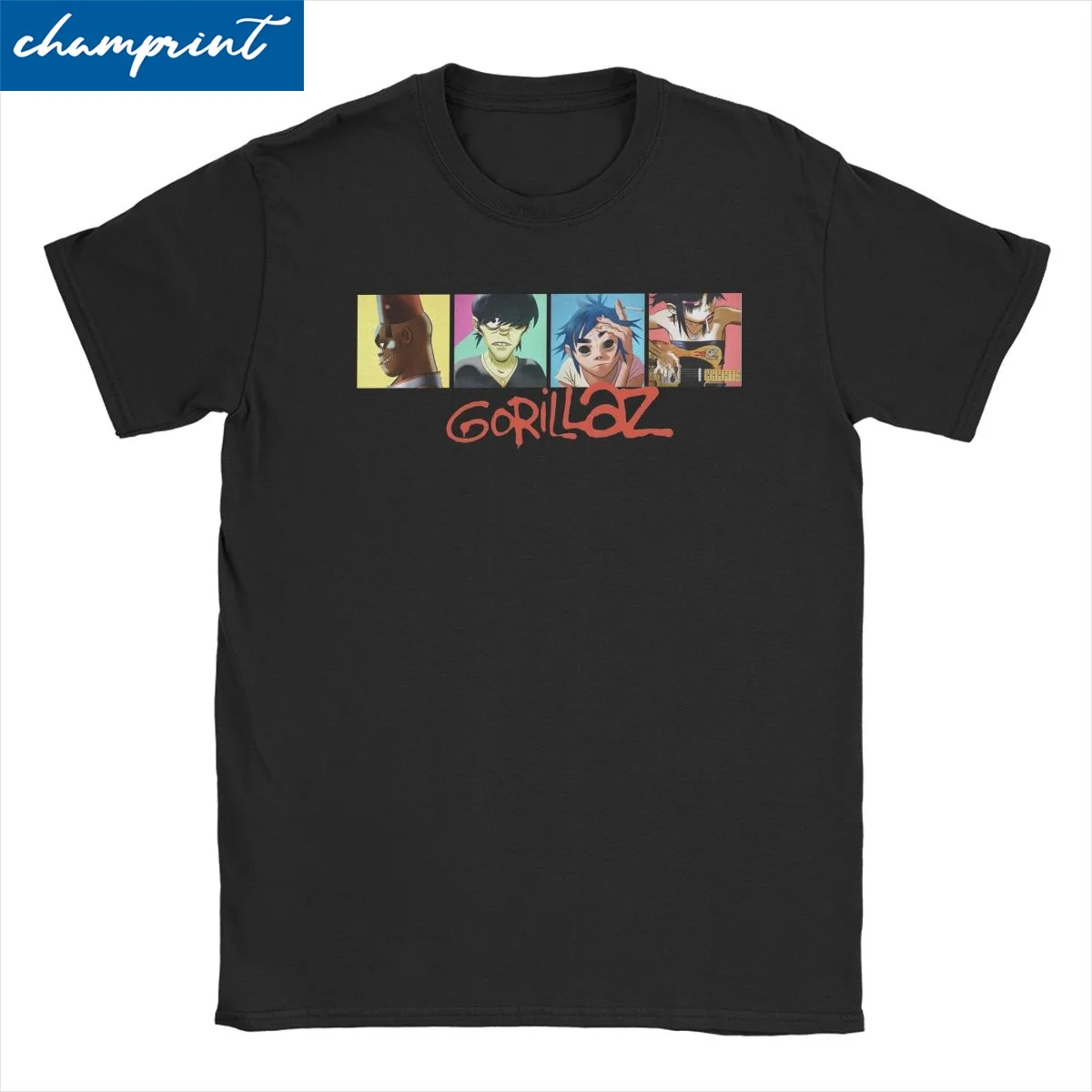 Buy the Rock Off Gorillaz Song Machine T Shirt in White