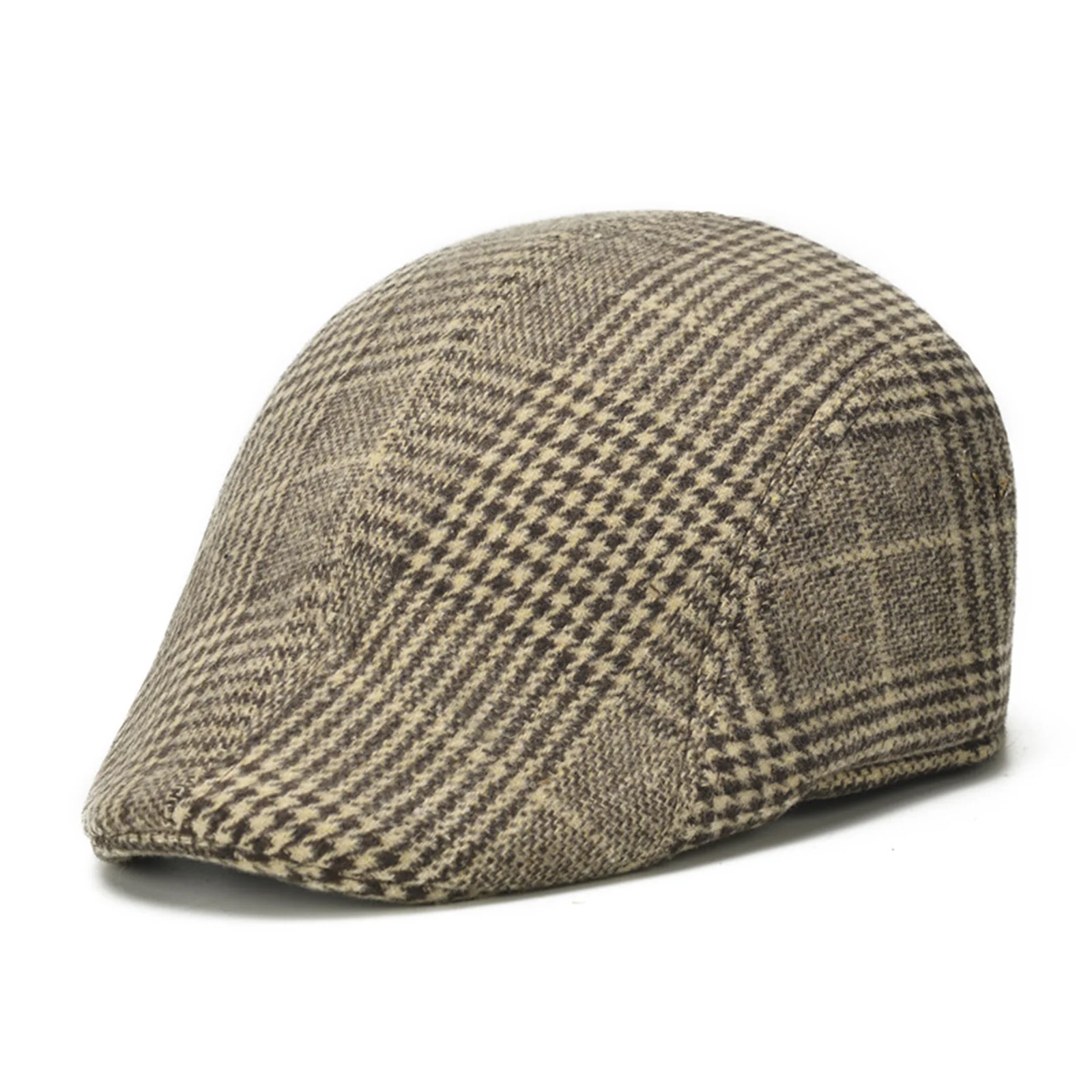 2024 Retro Newsboy Caps Men Octagonal Hats British Painters Hat Autumn Winter Berets Herringbone Flat Caps Hip Hop Berets Gorras 3